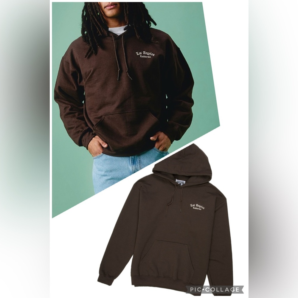 RIOT SOCIETY LA Embroidered Mens Hoodie